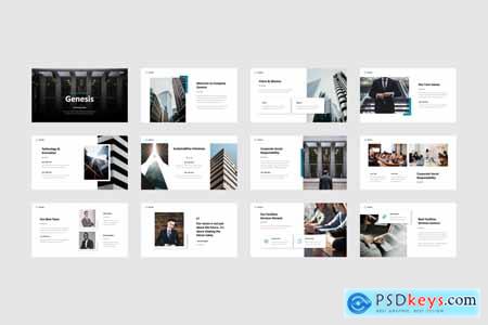 Genesis - Company Profile Powerpoint Template