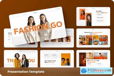 Fashion.Go - Fashion PowerPoint Template