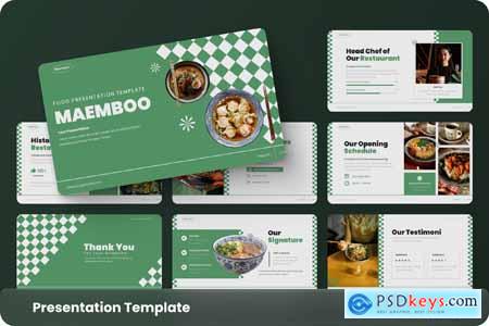 Maemboo - Chinese Food PowerPoint Template