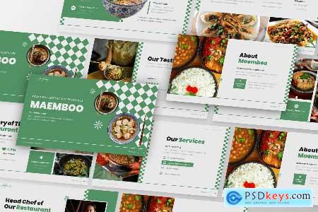 Maemboo - Chinese Food PowerPoint Template