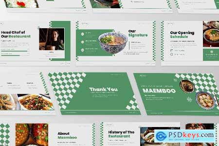 Maemboo - Chinese Food PowerPoint Template