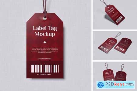 Label Tag Mockup