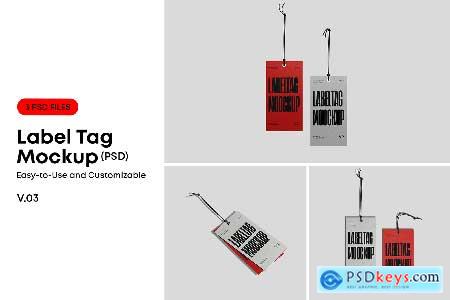 Label Tag Mockup v.03