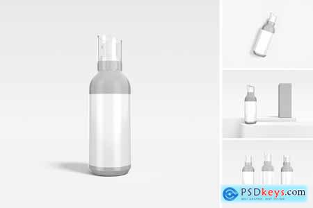 Spray Bottle Mockup