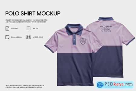 Polo Shirt Mockup PAC9K49