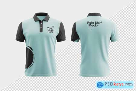 Polo Shirt Mockup 5PYWRCU