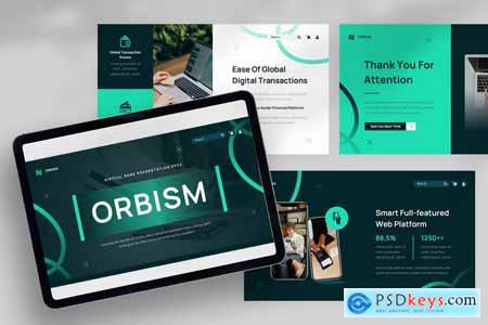 Orbism Virtual Bank Powerpoint Template