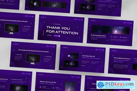 Nebuluxe Galaxy Powerpoint Template