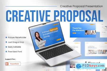 Verdecai Creative Proposal Powerpoint Template