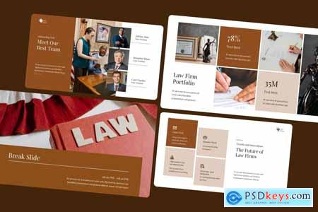 The Role of Law Firm - Powerpoint Template