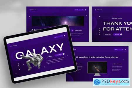 Nebuluxe Galaxy Powerpoint Template