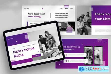 Fuxity Social Media Trends Powerpoint Template