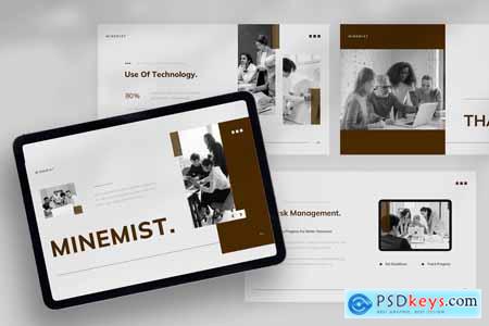 Minemist Minimalism Powerpoint Template