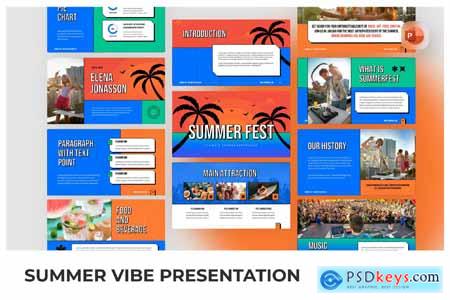 Summer Vibes PowerPoint