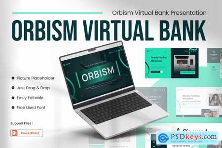 Orbism Virtual Bank Powerpoint Template