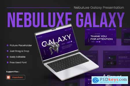 Nebuluxe Galaxy Powerpoint Template