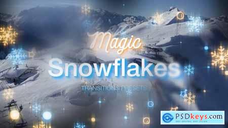 Magic Snowflakes Transitions Presets 55013716