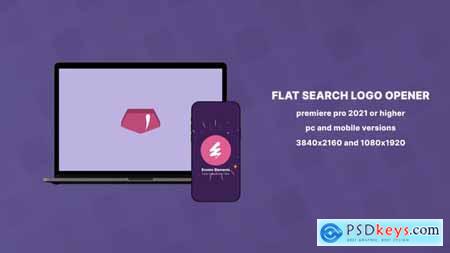 Premiere Pro Flat Search Logo Opener for PC and Mobile 55049869