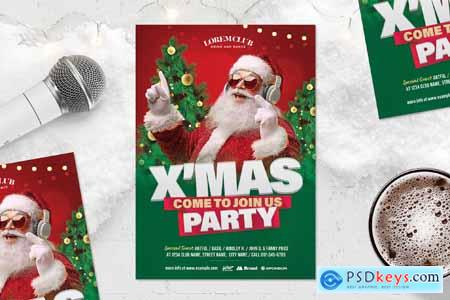 Christmas Party Flyer Template