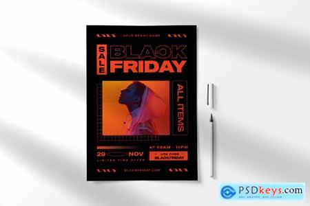 Black Friday Sale Flyer HNQNS96