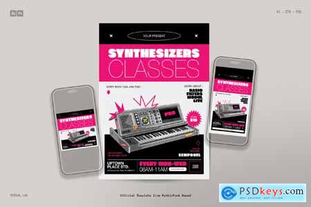 Synthesizers Class Flyer