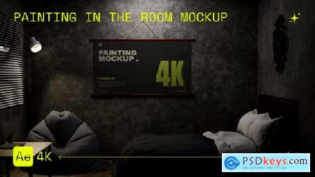 Painting in The Room Mockup 55045124