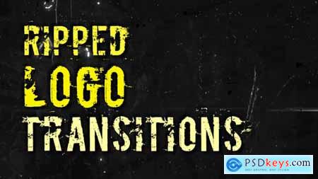 Ripped Logo Transitions 55047752