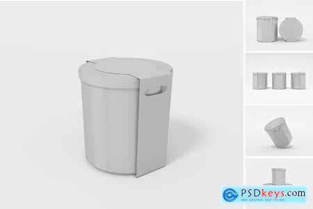 Food Delivery Container Mockup