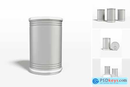 Milk Can Mockup