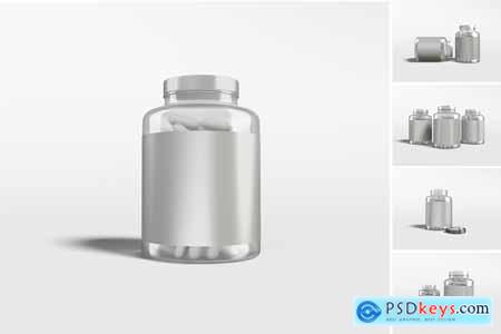 Medicine Jar Mockup