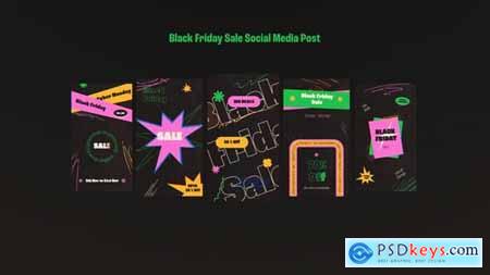 Black Friday Sale Social Media Post 55071202