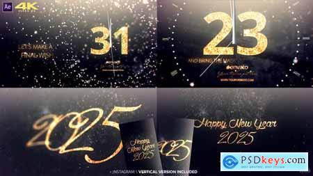 New Year Midnight Gold Countdown 2024 13949446 