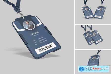 ID Card Mockup XL6H93P