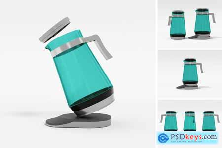 Water Kettle Mockup