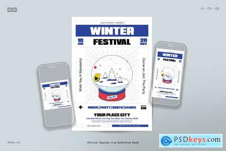 Winter Festival Flyer