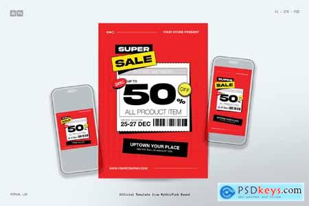 Super Sale Flyer