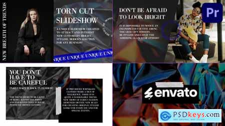 Torn Cut Slides for Premiere Pro 55078583