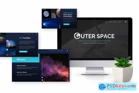 Outer Space - Space Powerpoint Templates