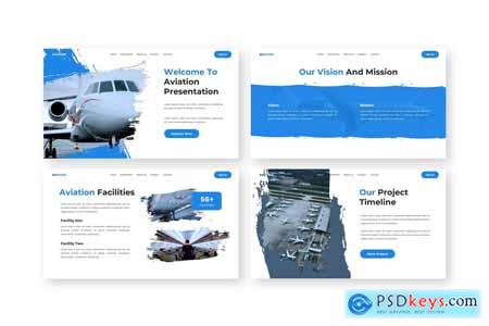 Aviation - Airline Powerpoint Templates