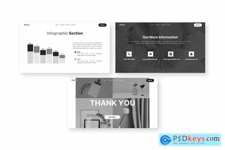 Minimal - Minimalism Powerpoint Templates