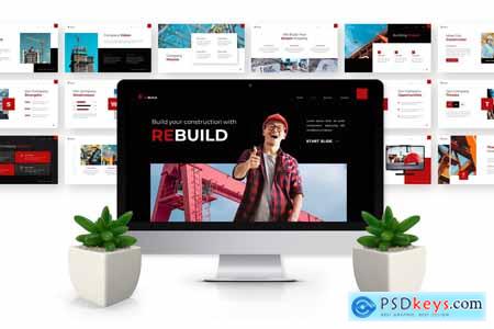 Rebuild - Construction Powerpoint Templates