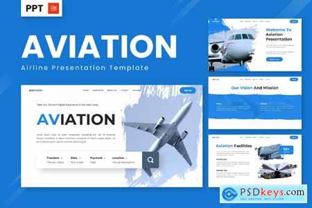 Aviation - Airline Powerpoint Templates