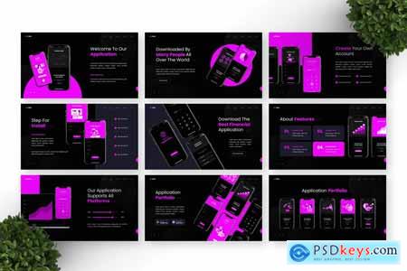 Appdea - Mobile App & Saas Powerpoint Templates