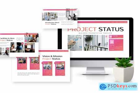 Project Status - Business Powerpoint Templates