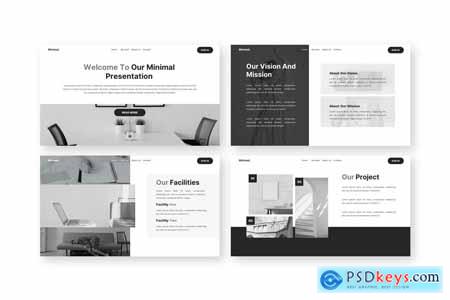 Minimal - Minimalism Powerpoint Templates