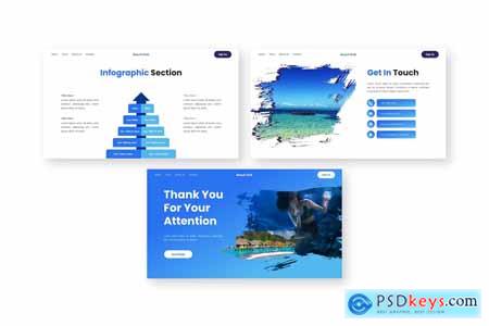 Beach Club - Travel Powerpoint Templates