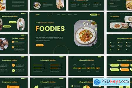 Foodies - Food Powerpoint Templates