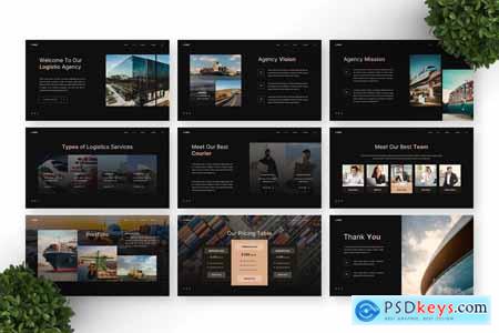 Exprez - Logistic Powerpoint Templates