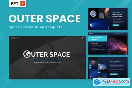 Outer Space - Space Powerpoint Templates