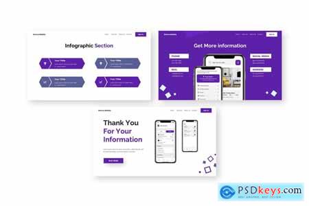 Device Mobile - Mobile App & Saas Powerpoint Templ